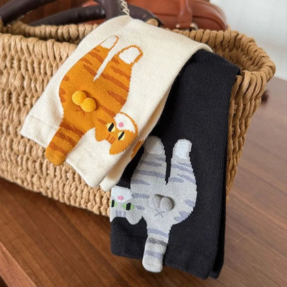 3D Cat Butt Socks