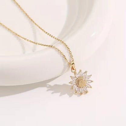 Sunflower Necklace Gift Set